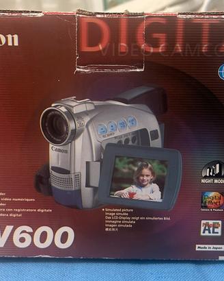 Videocamera digitale Canon MV600