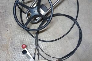 timoneria e comandi motoscafo