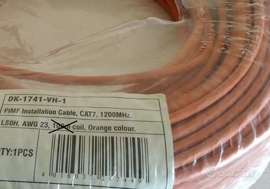 Cavo rete LAN Ethernet Cat7 50 metri NUOVO