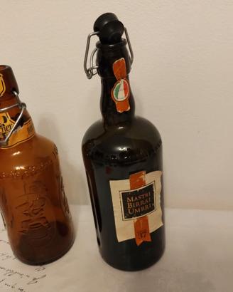 Bottiglie di Birra in Vetro con Tappo 
