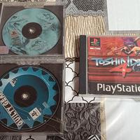 Tre giochi ps1 incompleti