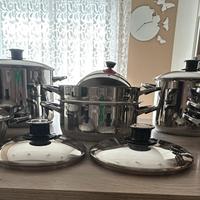 Batteria di pentole MMC 15 pezzi, alta gamma