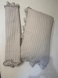 2 Federe color tortora Blanc Mariclo
