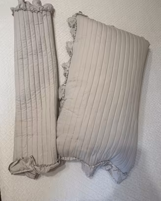 2 Federe color tortora Blanc Mariclo