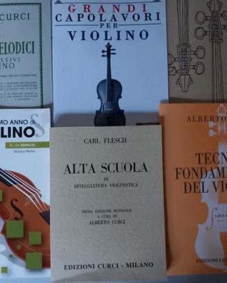 6 metodi violino principiante/esperto CURCIO ediz.