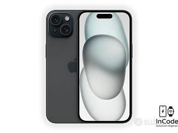 Iphone 15 plus nero 128 NO SCATOLA