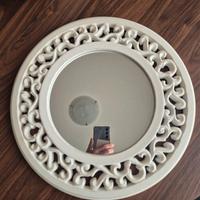 specchio tondo intagliato