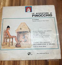 Lp 33 giri Le Avventure di Pinocchio