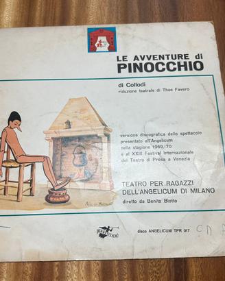 Lp 33 giri Le Avventure di Pinocchio