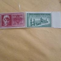 due francobolli del regno d'Italia nuovi