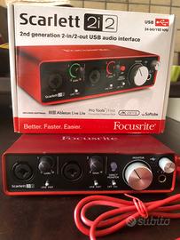 Scheda audio Scarlett 2i2
