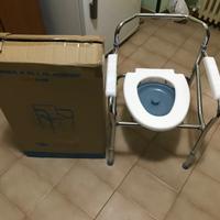 Sedia comoda Anziani WC bagno / doccia come nuova