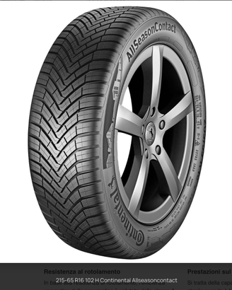 2  Pneumatici Continental AllSeasonContact
