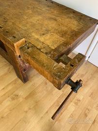 Tavolo da falegname primo 900 a 4 morse rarissimo