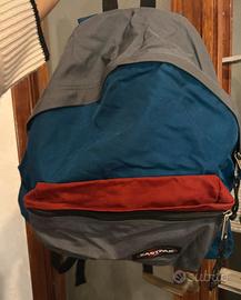 Zaino Eastpak, grigio rosso e blu