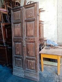 Porta antica fine XVIII secolo in abete