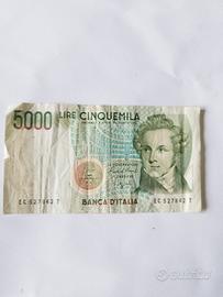  banconota da 5000 lire