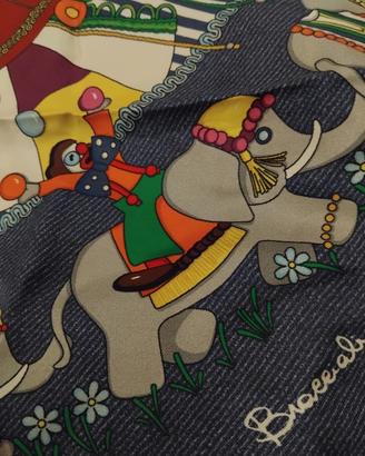 foulard Braccialini seta 60x60