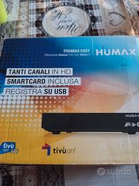 TV SAT HUMAX 6400 COME NUOVO REGISTRA SU USB