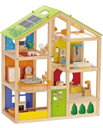 splendida Casa bambole in legno HOPE