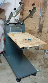 Torchio serigrafico con accessori