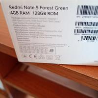 Smartphone Redmi  note  9