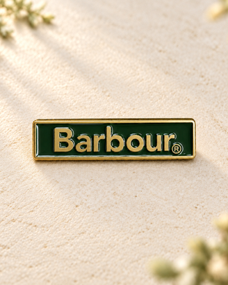 Spilla Barbour UK Giacca Originale Pin Spilleta