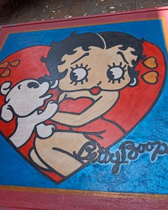 Tavolino salotto/ cameretta  di Batty Boop origina