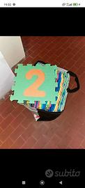 tappeti puzzle numeri e lettere Grande e piccoli 