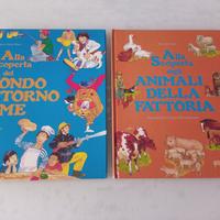 Lotto 2 libri per Bambini ALLA SCOPERTA 