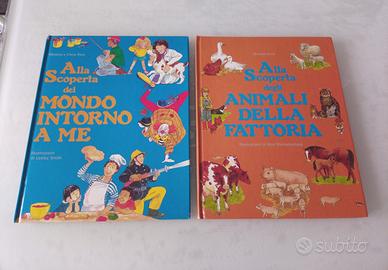 Lotto 2 libri per Bambini ALLA SCOPERTA 