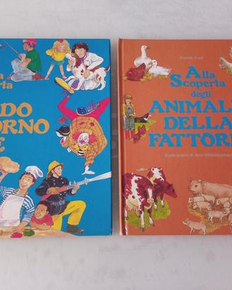Lotto 2 libri per Bambini ALLA SCOPERTA 