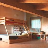 Letto a castello in faggio come nuovo