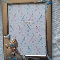 Cornice in argento bambino
