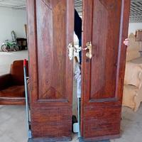 portoncino in larice 