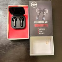 Cuffiette auricolari bluetooth, Android e Apple