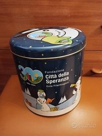 scatola di latta da collezione