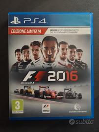 Gioco PS4 utilizzabile su ps5 formula uno 2016