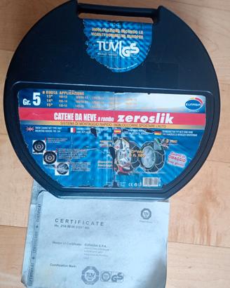 Catene da neve facile montaggio