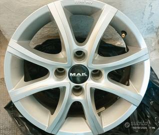 Ruota in lega MAK diametro 16"