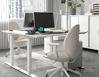 Piano per tavolo Ikea, bianco, 120x70 cm