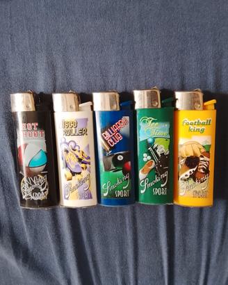 Accendini Grandi Smoking Da Collezione serie Spor