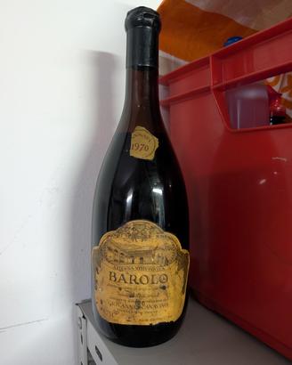 Bottiglia vino Barolo 1970
