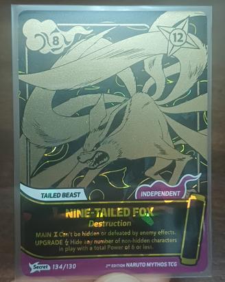 Naruto Mythos Nine-Tailed Fox 2nd edition 