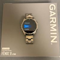 Garmin Fenix 8, 47 mm, Amoled Sapphire Titanium
