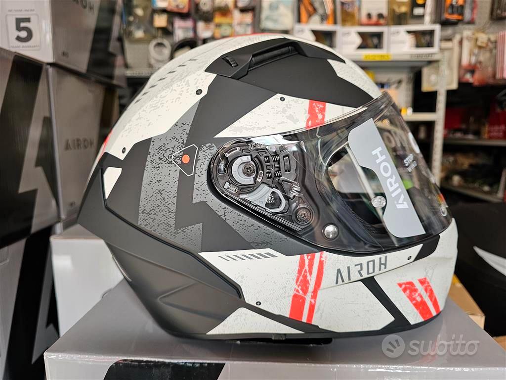 AIROH CASCO INTEGRALE CONNOR OMEGA MATT M : : Auto e Moto