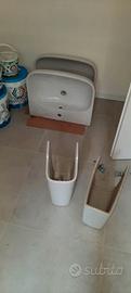 doppio lavabo in ceramica nuovo