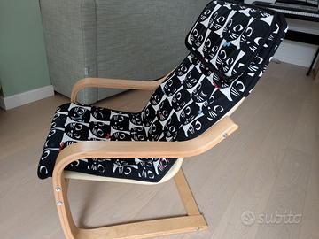 Poltroncina bambini Poang Ikea