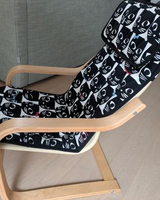 Poltroncina bambini Poang Ikea