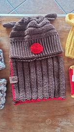 set cappello e sciarpa